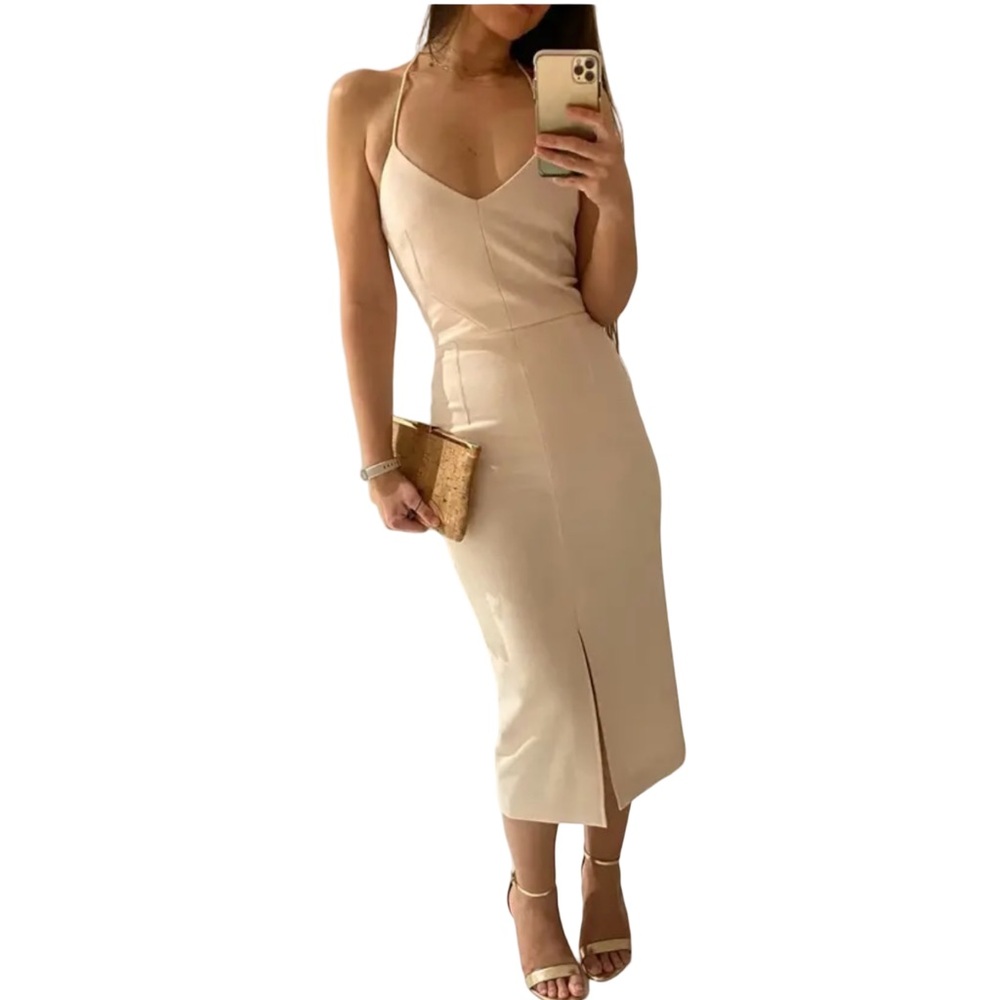 ROLAND MOURET Cannock Stappy Dress - Picture 12 of 15